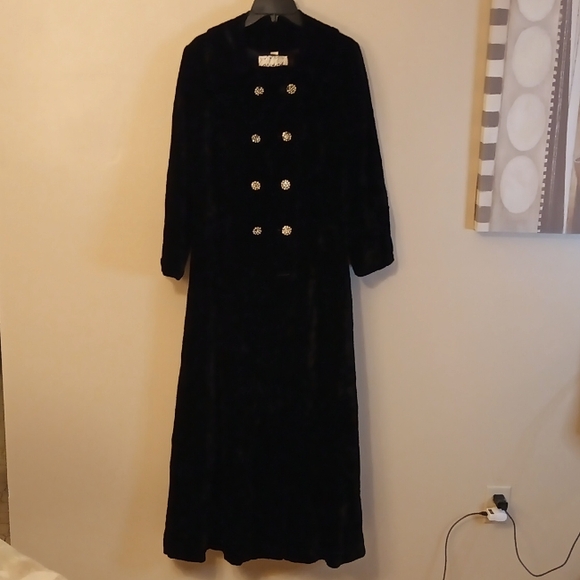 Clara's of Rutherford N.J. Jackets & Blazers - Vintage Clara's Maxi Coat
